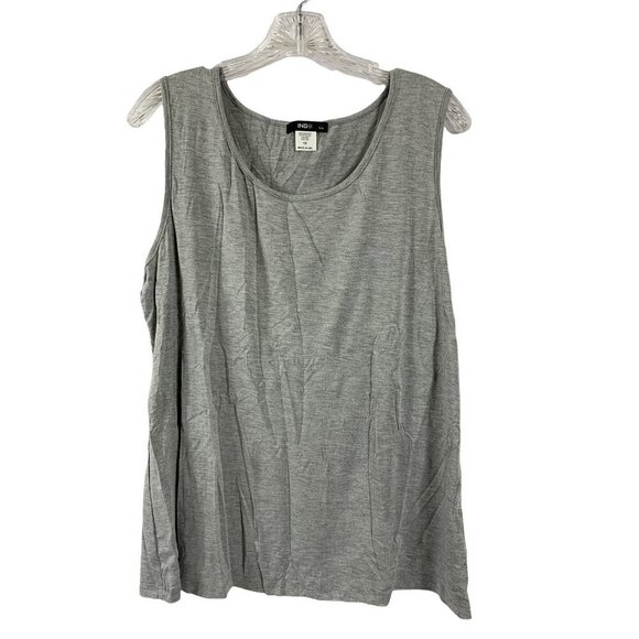 Ingo Tops - Ingo Women's Grey Super Soft Tank Top